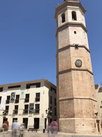 Wieza widokowa w Castellon Wieza widokowa w Castellon